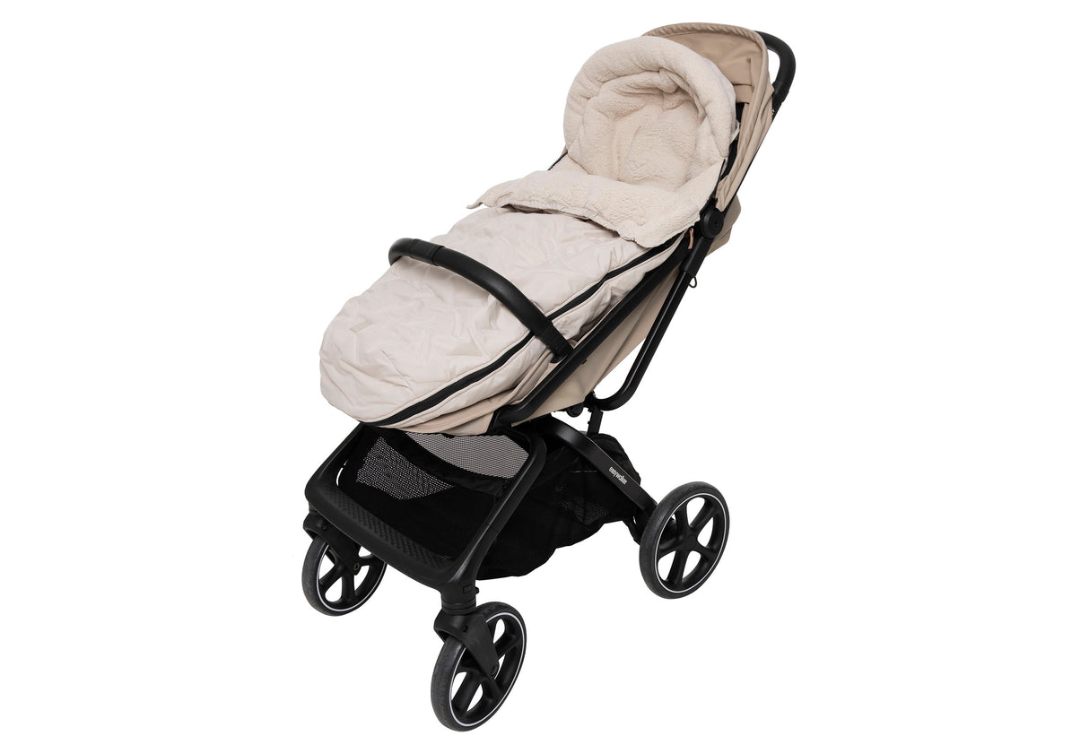 Åkpåse buggy/stroller Embossed Sand