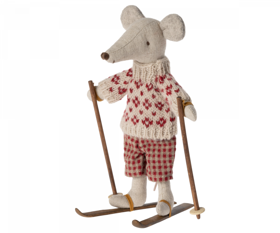 Skid- och skidstavar, Mamma/Pappa mus