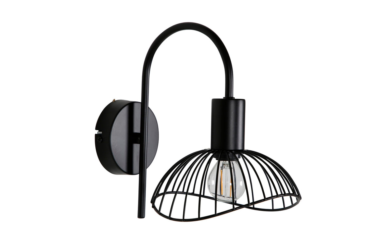 Elsa Vägglampa, Svart