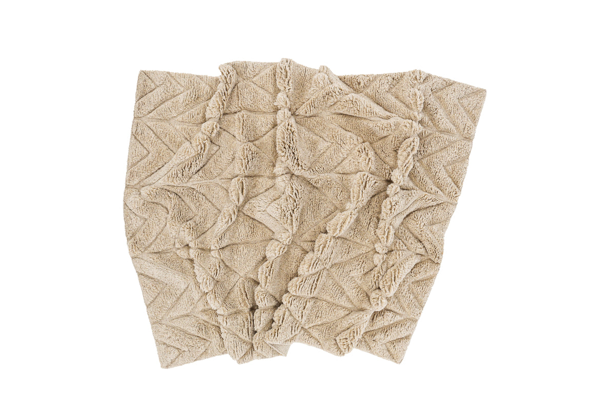 Zoe Ullmatta rektangulär, Beige