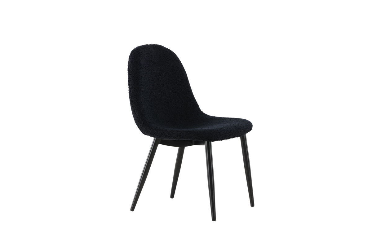 POLAR Barnstolar, svart 2-pack