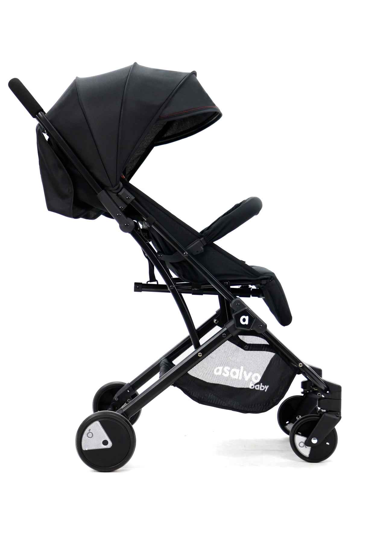 Pushchair Flight Travel+, Black/Red