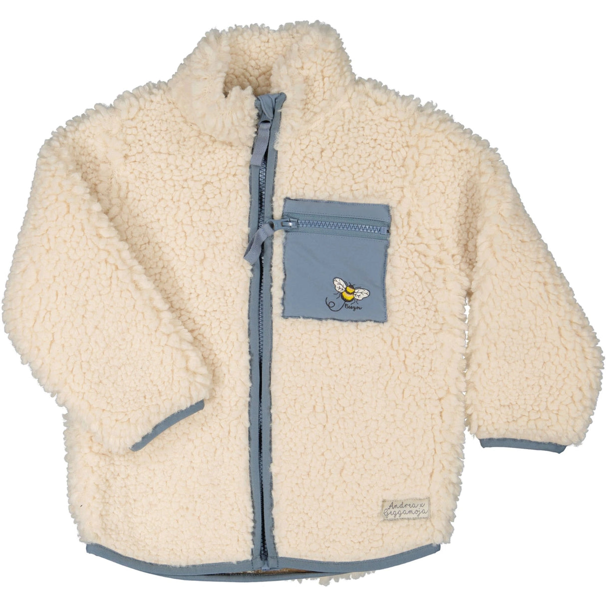 Teddyjacka Nature Beige 122/128 (6-8år)