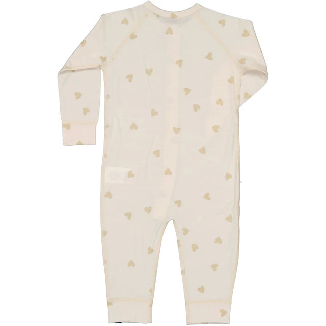 Underställsdräkt Merinoull Beige