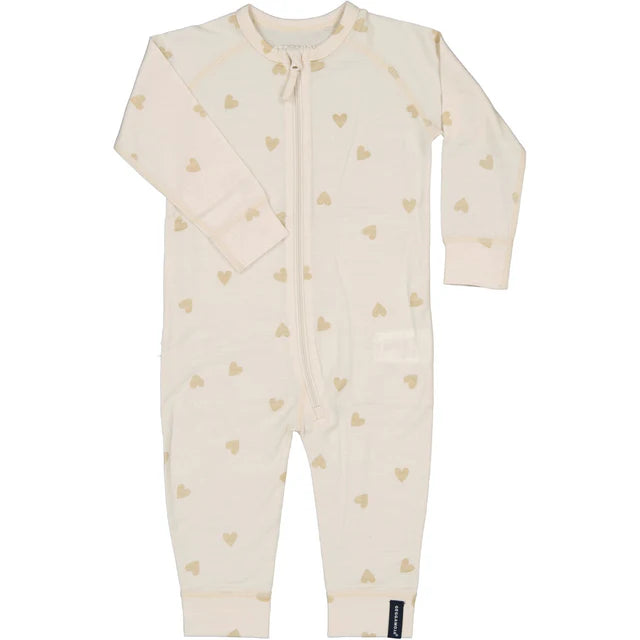 Underställsdräkt Merinoull Beige