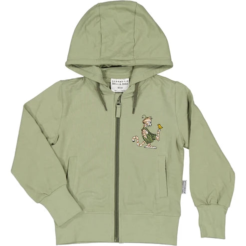 Hoodie Olivgrön | Pettson och Findus