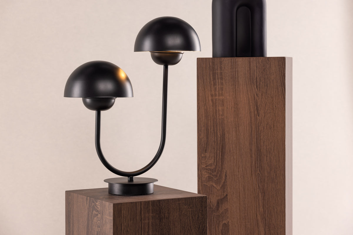 Lyckorna Bordslampa Svart
