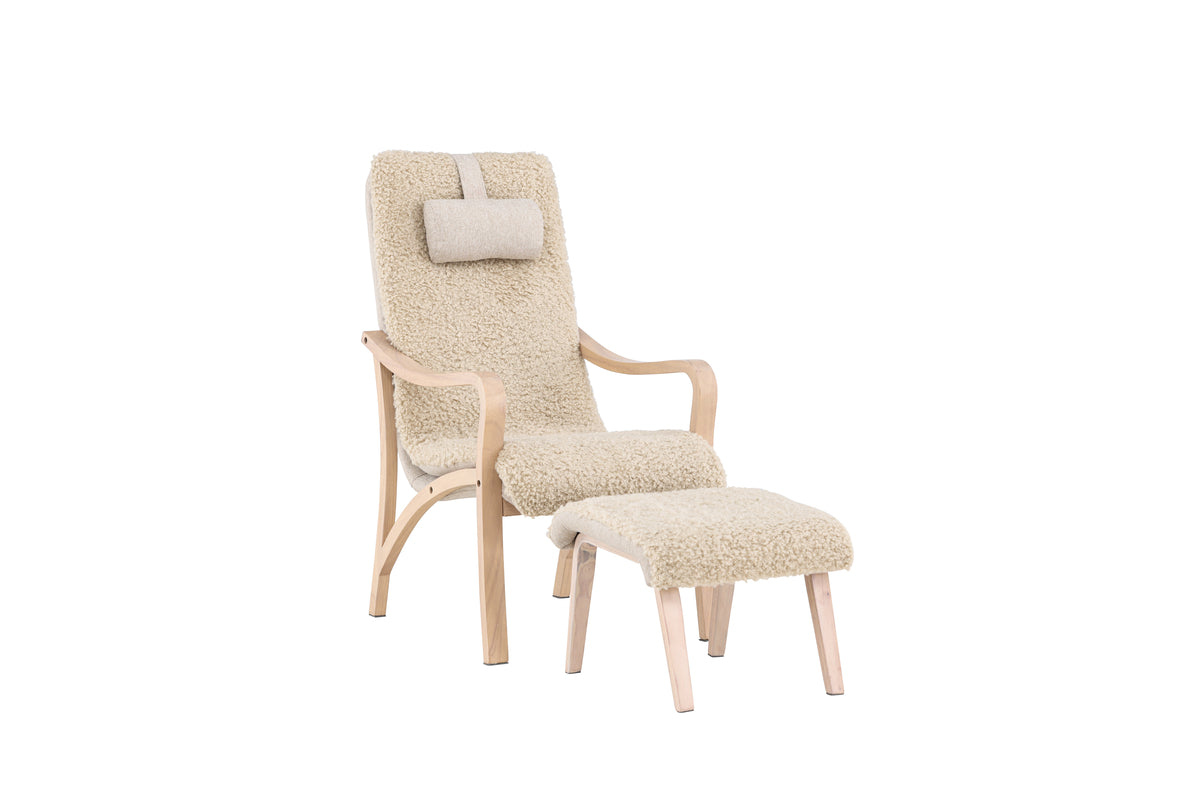 Fårö Loungefåtölj, Beige