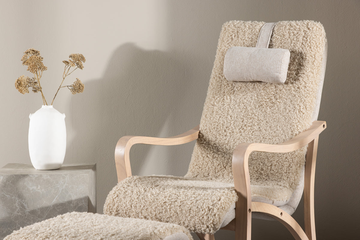 Fårö Loungefåtölj, Beige