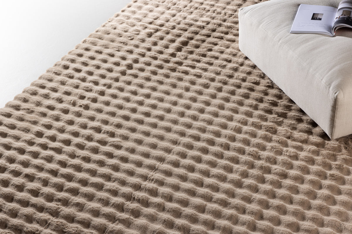 Novis Rektangulär matta, Beige