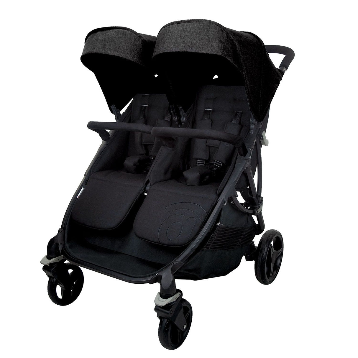 Stroller Double Bro, Black