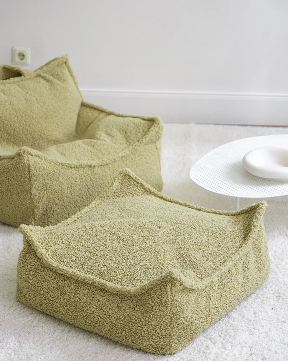 Square Ottoman, Matcha