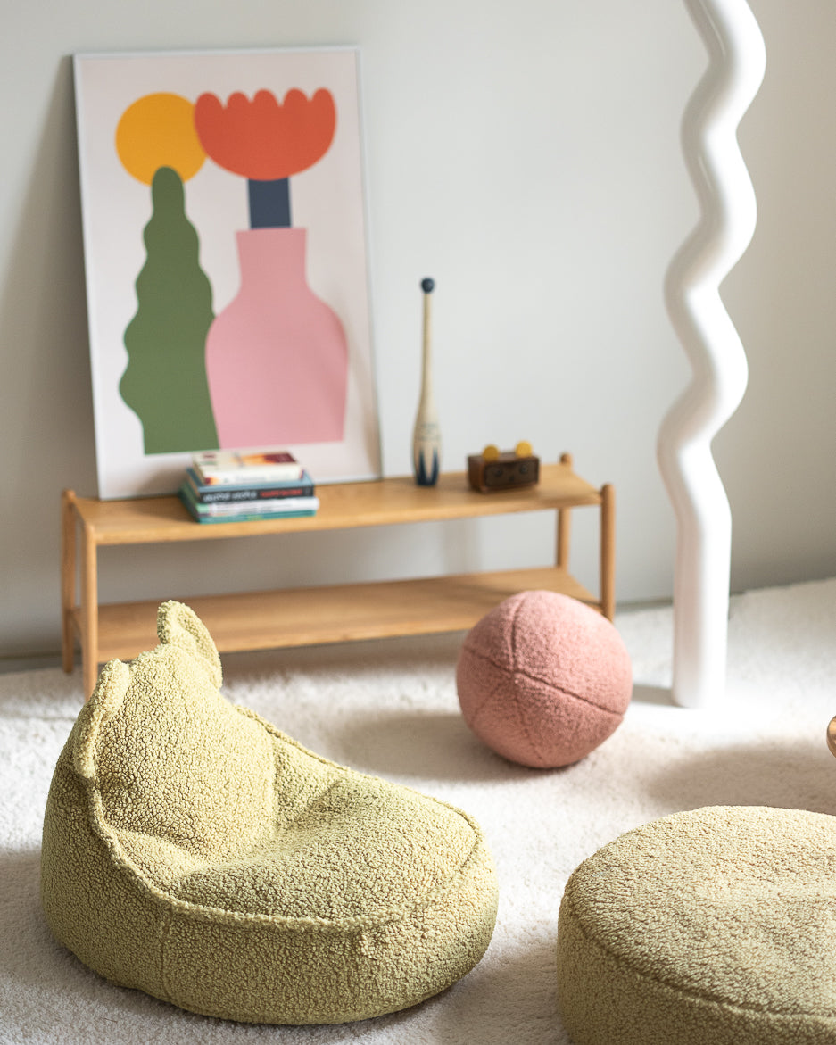 Bear Beanbag, Matcha Green
