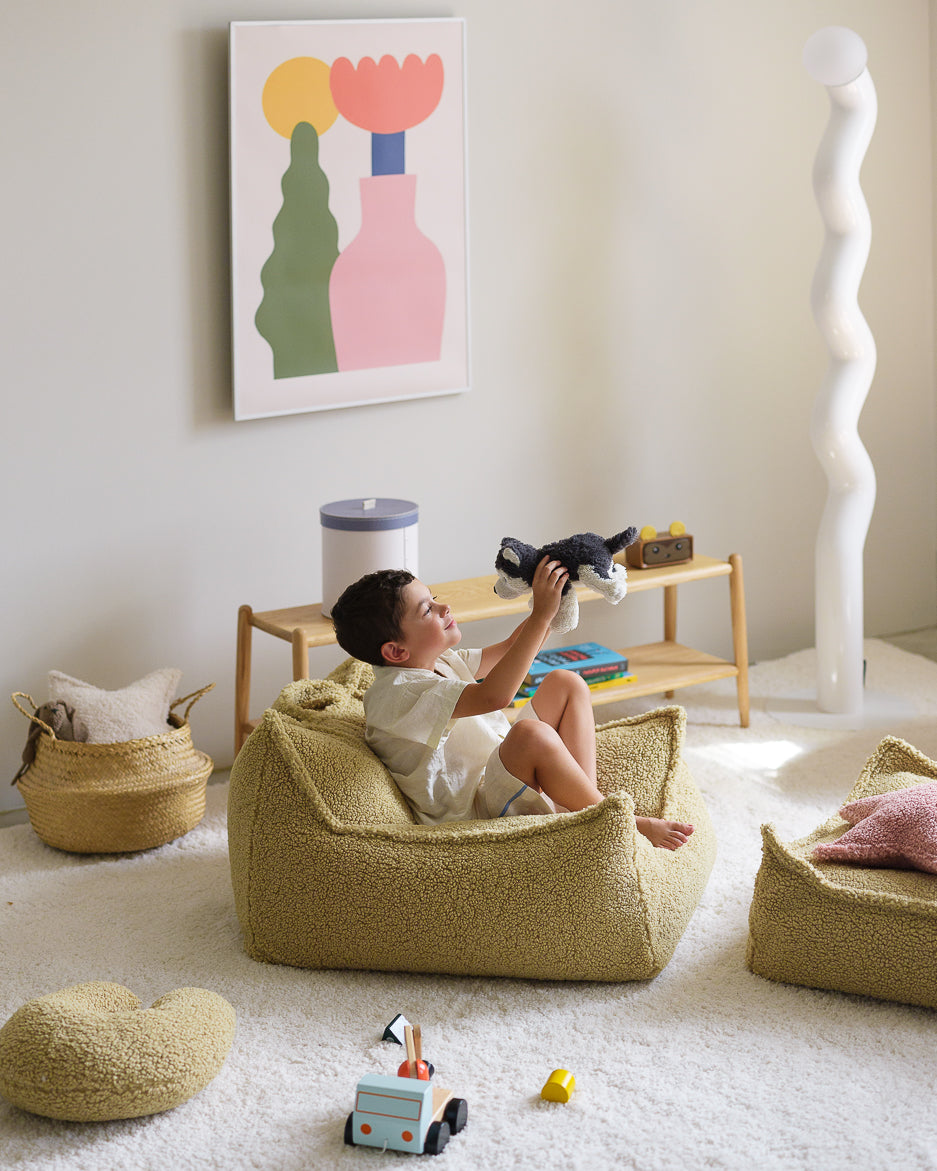 Beanbag Chair, Maycha Green