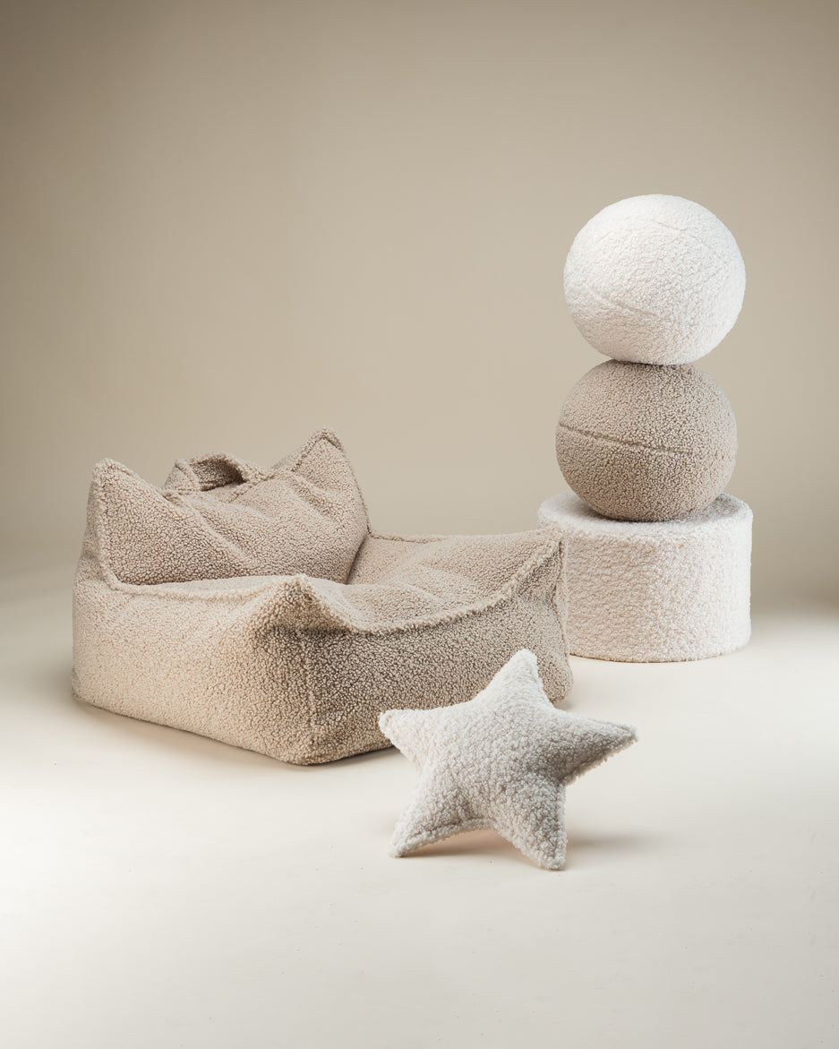 Beanbag Chair, Biscuit
