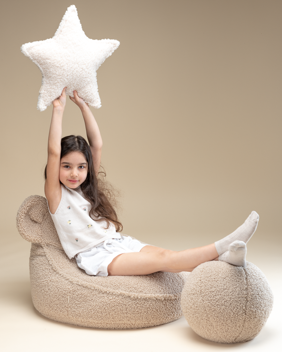 Bear Beanbag, Biscuit