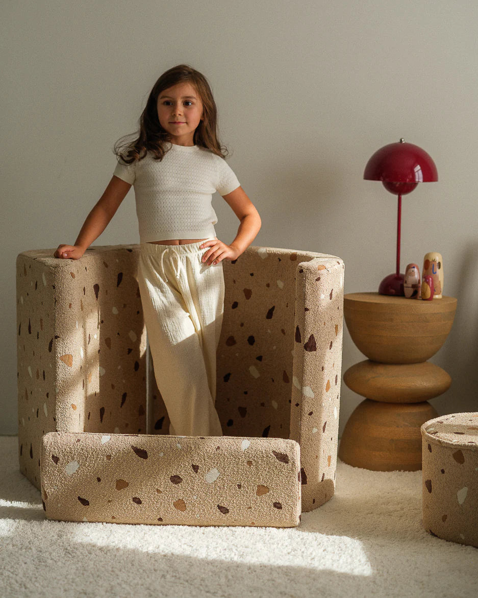 Moon Chair Terrazzo, Sand