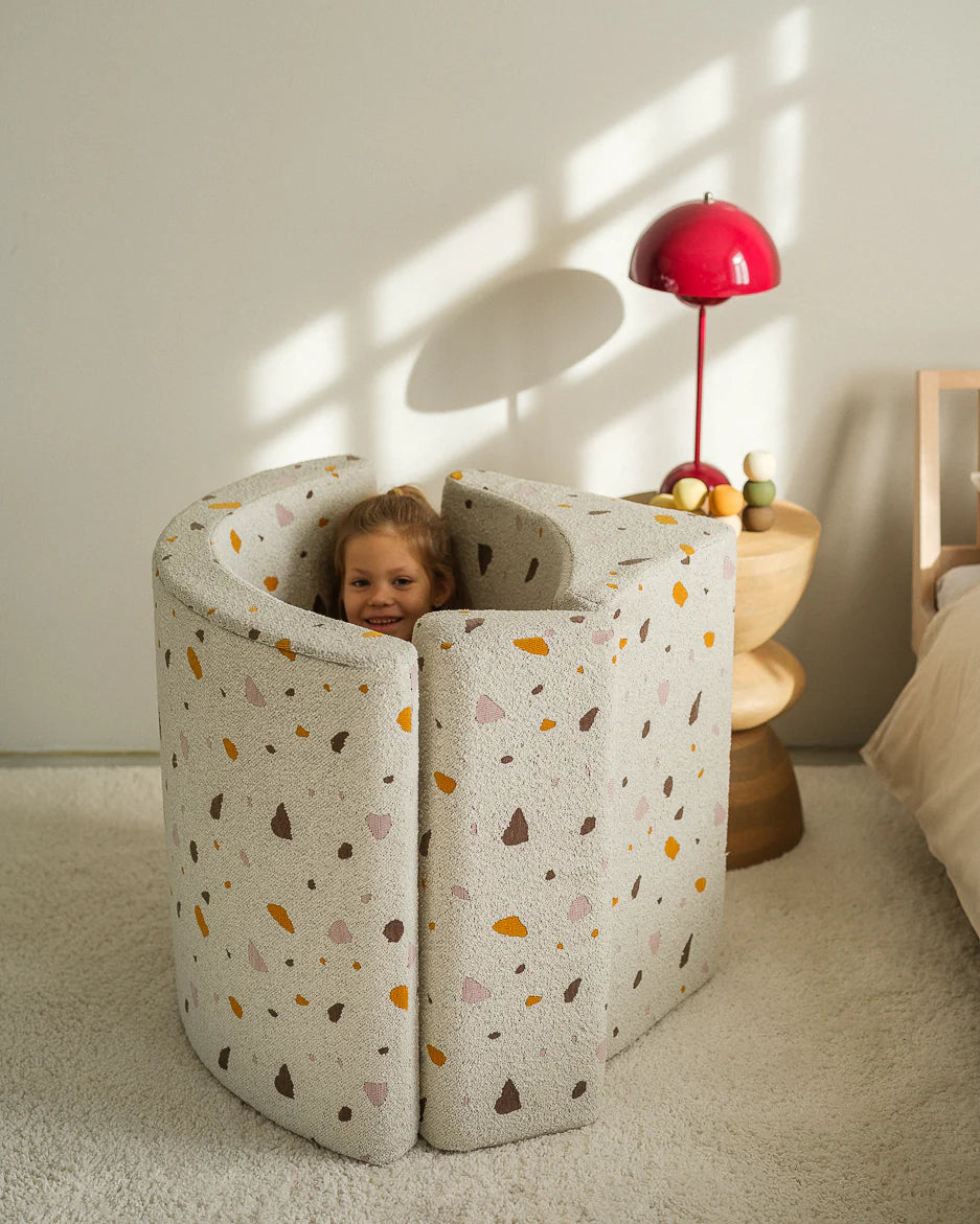 Moon Chair Terrazzo, Marble