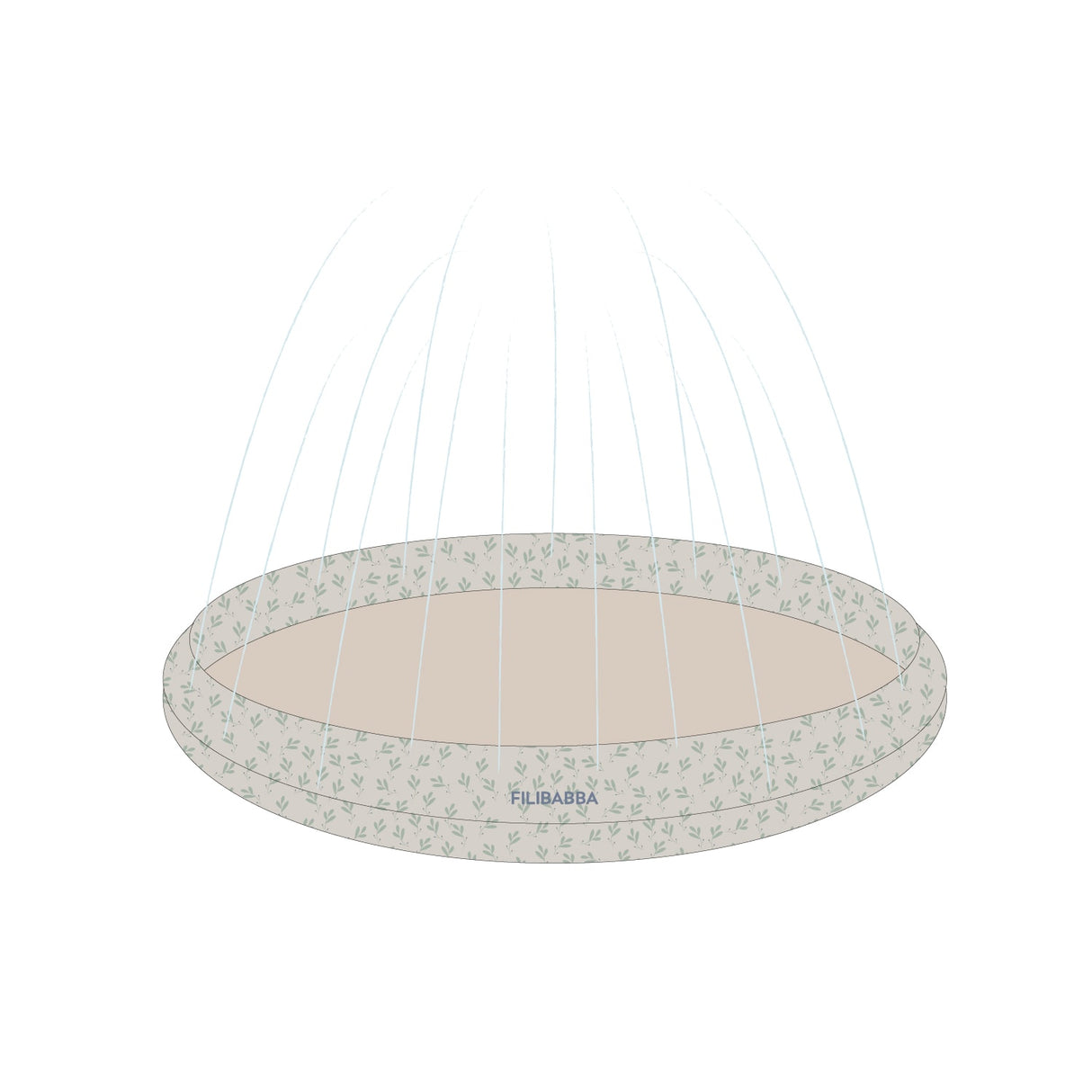 Sprinklermatta Alfie, Breezy Harmony Tender Green