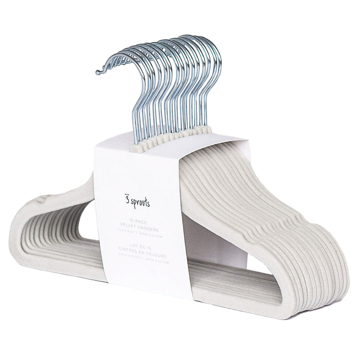 Velourgalgar 15-pack, Grey