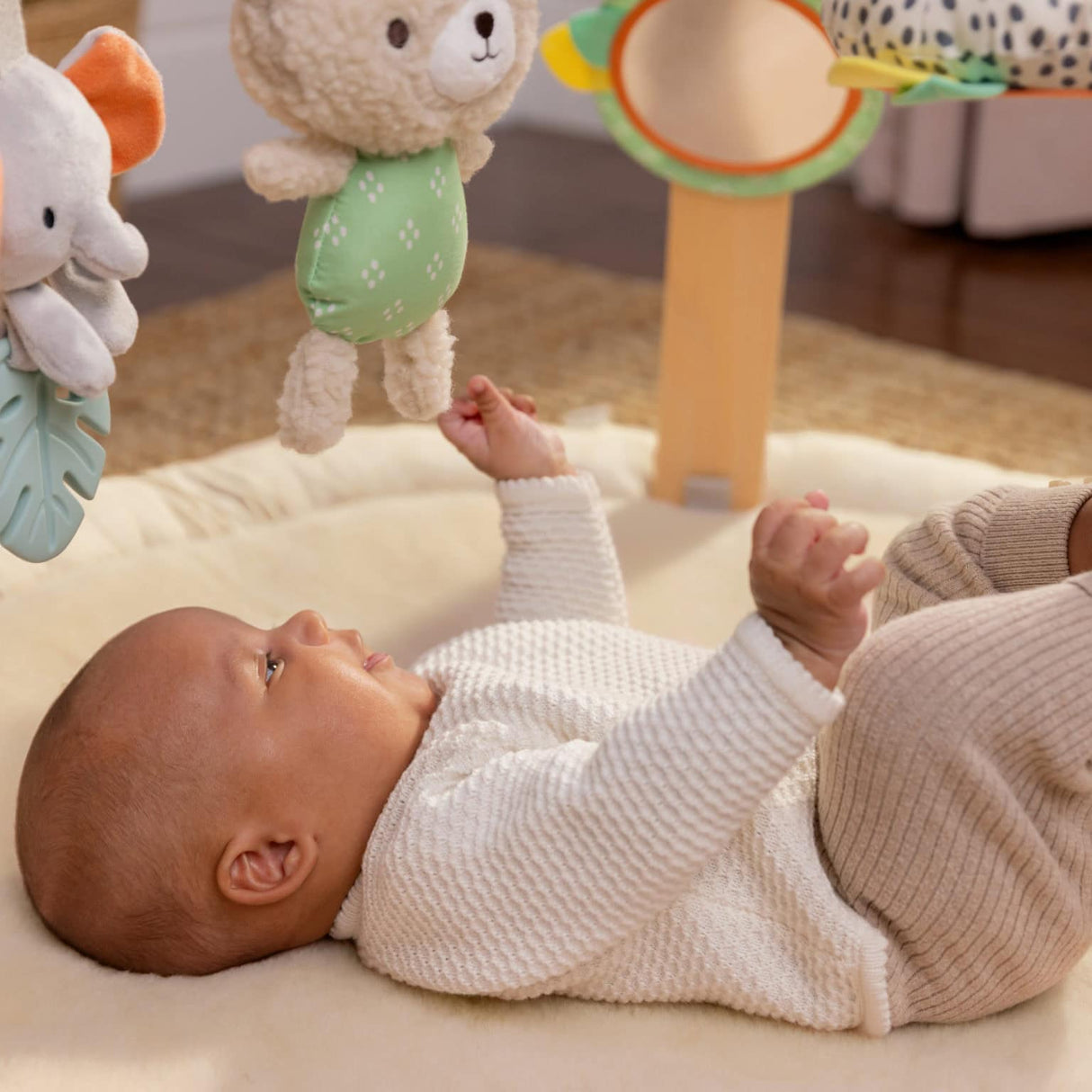 Babygym - Every Season™ Soft Activity Filt med fårskinn