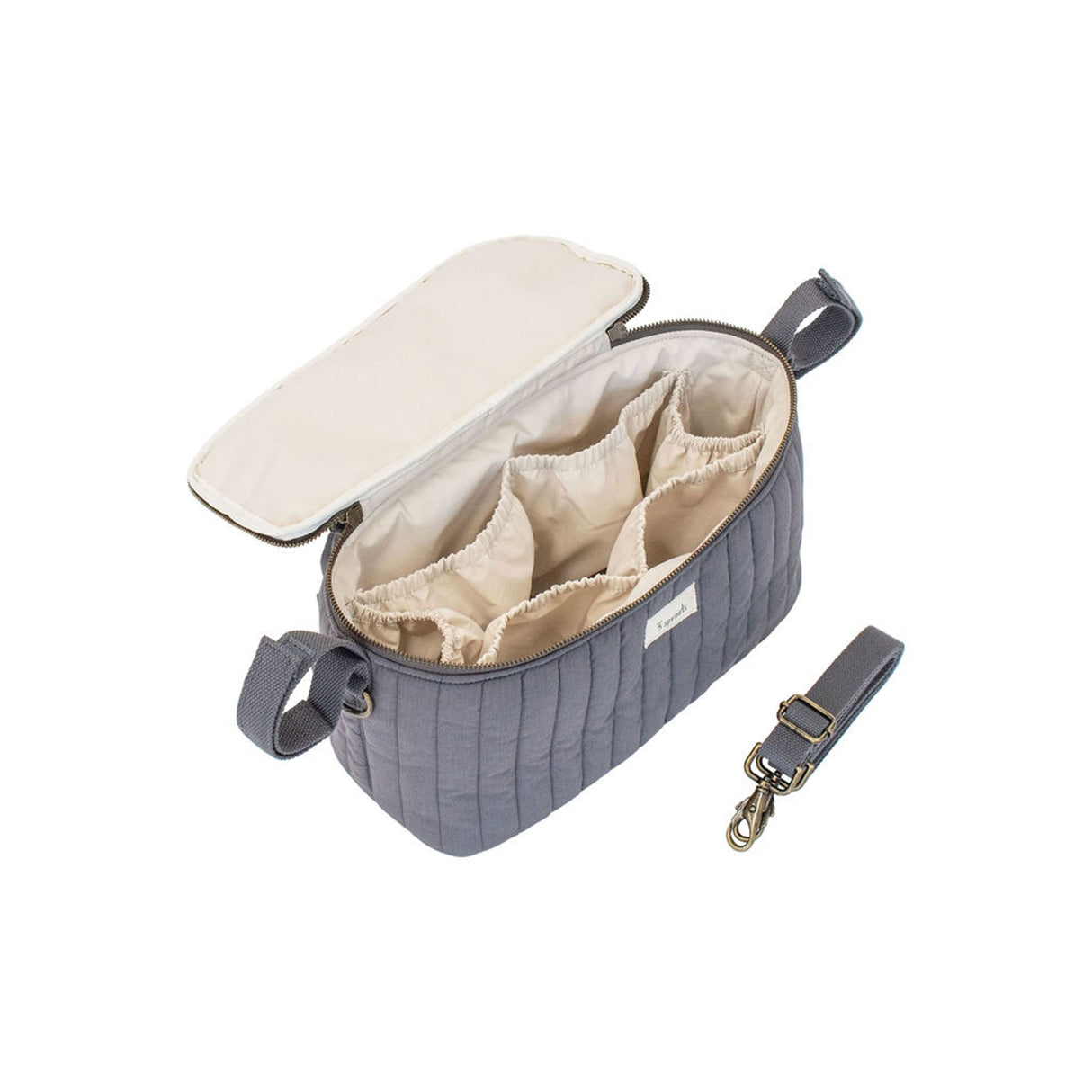 Förvaringsväska för barnvagn, Charcoal Grey - 3 Sprouts