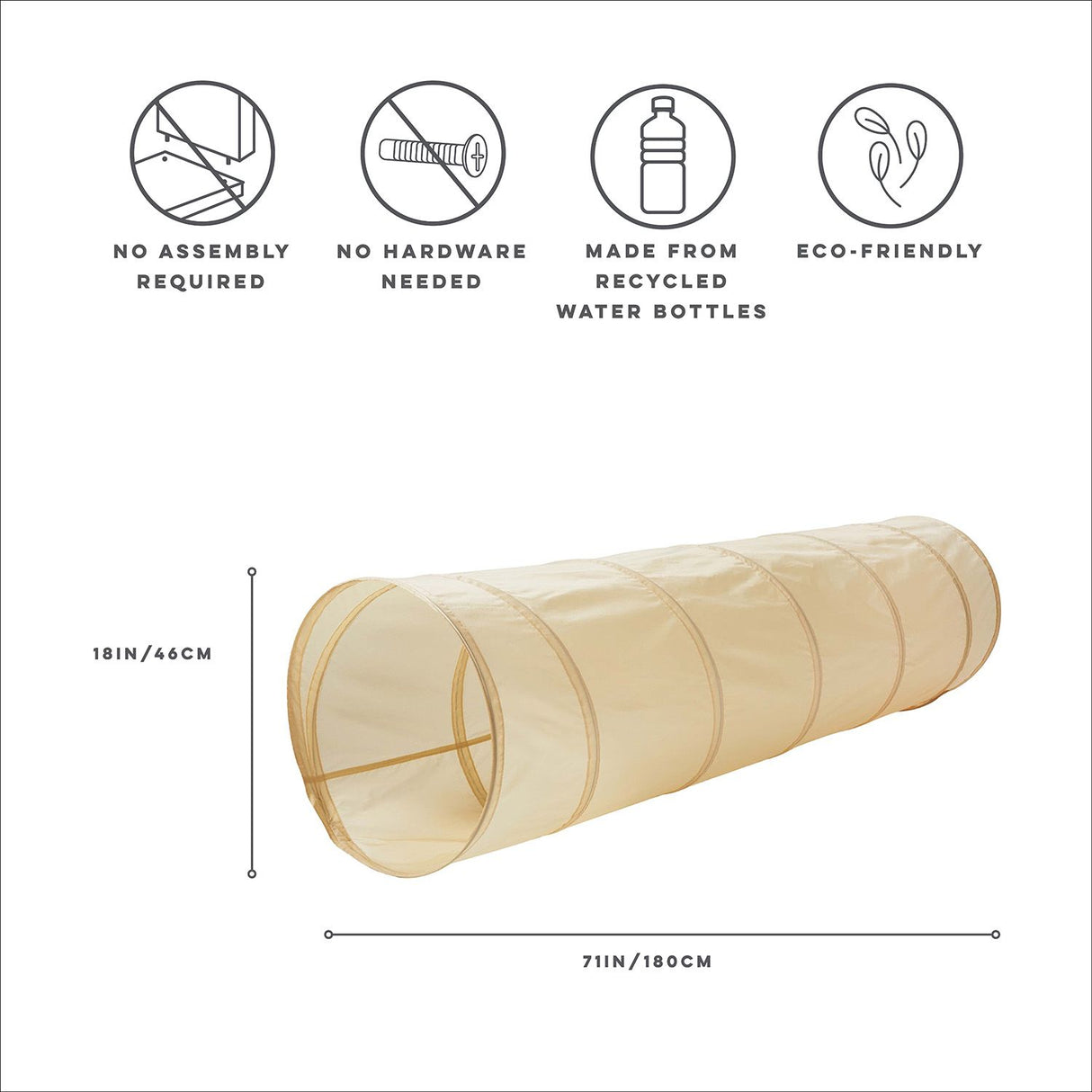 Lektunnel, Beige