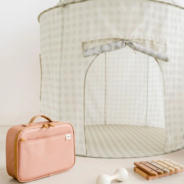 Lektält, Gingham beige