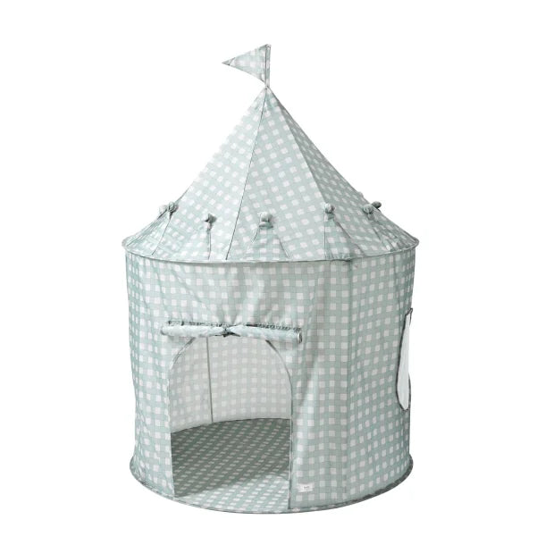Lektält, Gingham blå