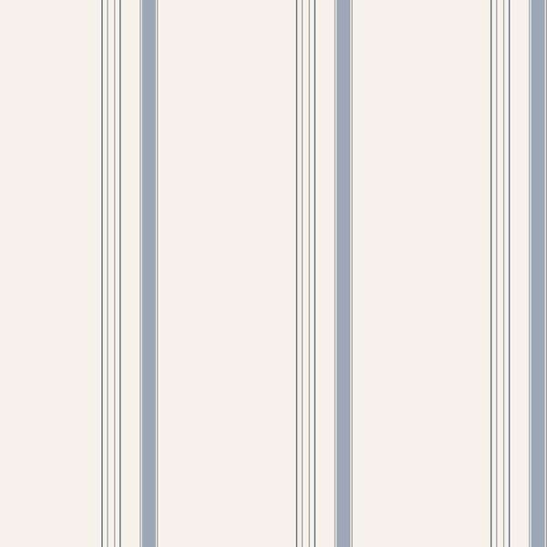 Baby bäddset GOTS | Balance stripe blue mix 70x100 cm (FÖRBESTÄLLNING)