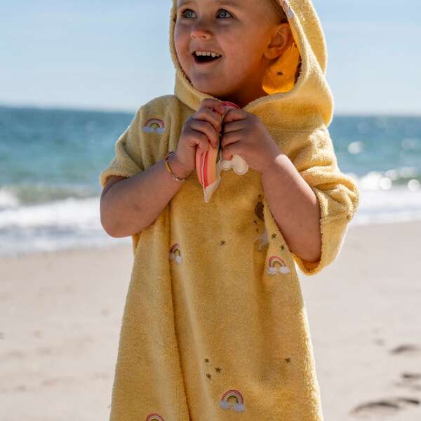 Strandponcho Unicorn