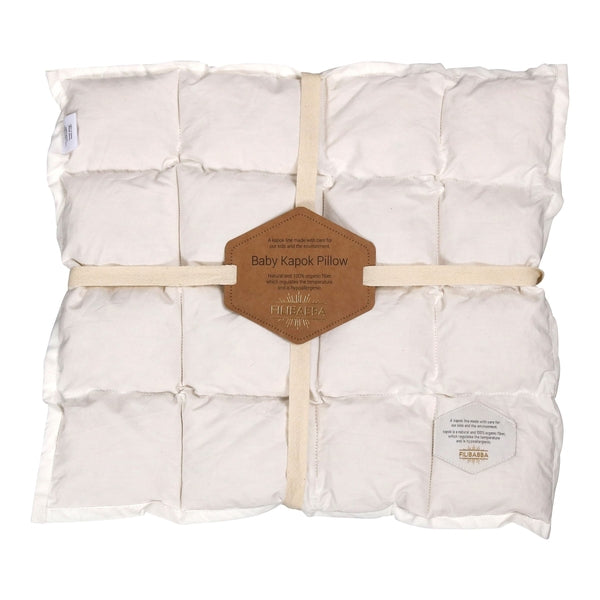 Babykudde 40x45cm | Kapok | Nature white (FÖRBESTÄLLNING)