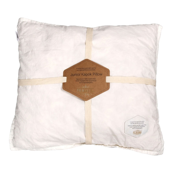 Juniorkudde 40x45cm | Kapok | Nature white (FÖRBESTÄLLNING)