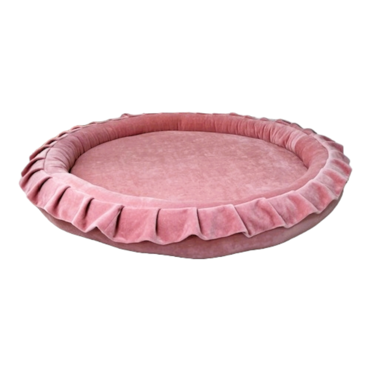 Junior Nest velvet, Rosa