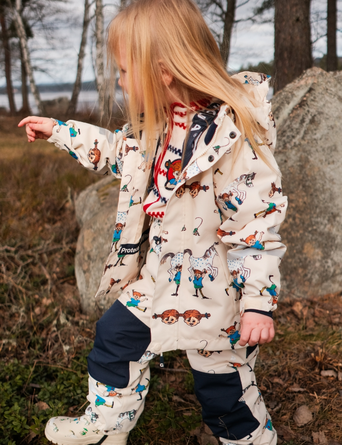 Skaljacka Pippi Långstrump Beige
