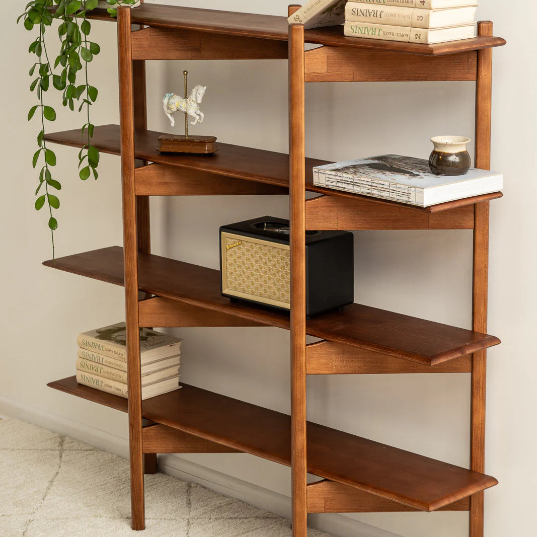 Mid-Century modern shelf | Narrow