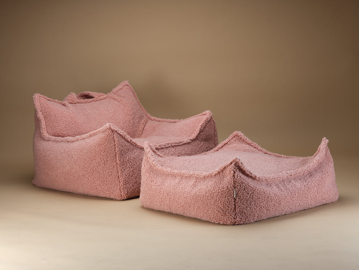 Beanbag Chair, Guava Pink
