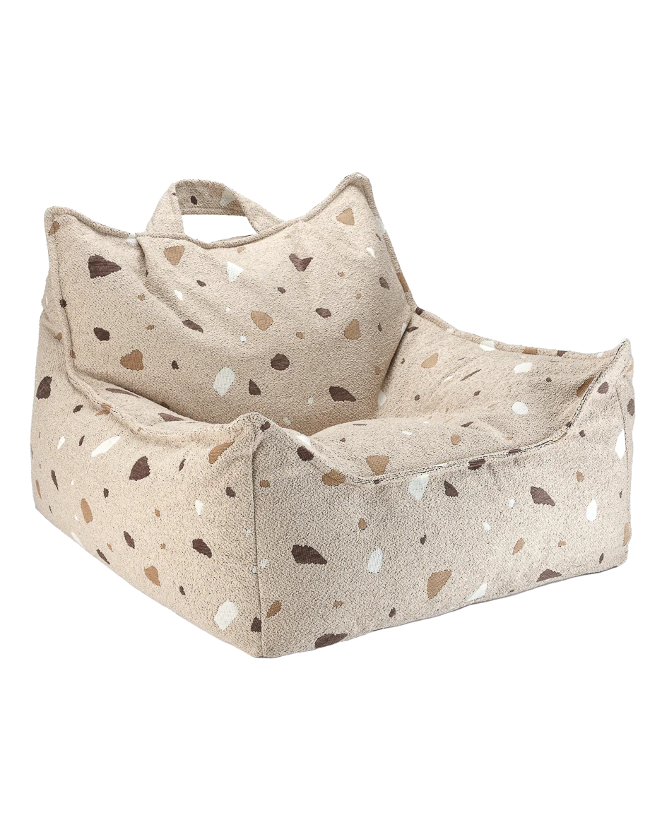 Beanbag Chair, Terrazzo Sand