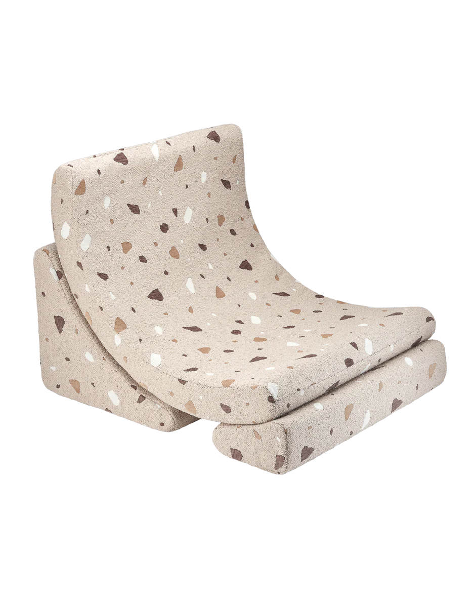 Moon Chair Terrazzo, Sand