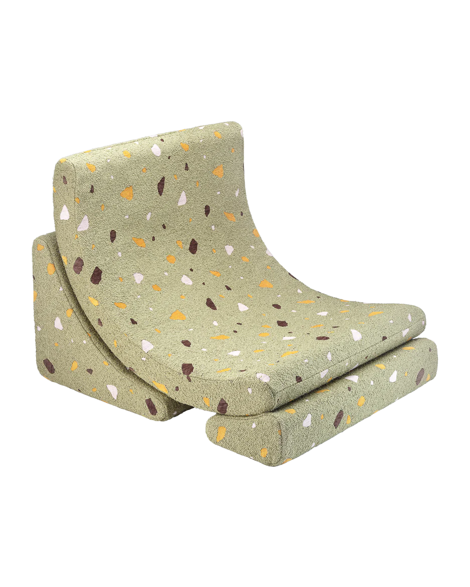 Moon Chair Terrazzo, Moss