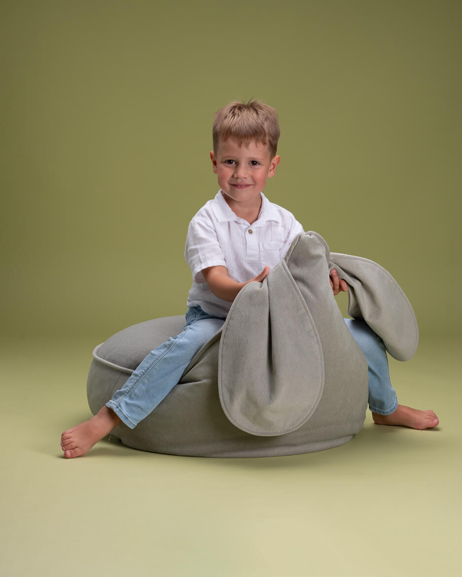 Bunny Beanbag, Misty Green