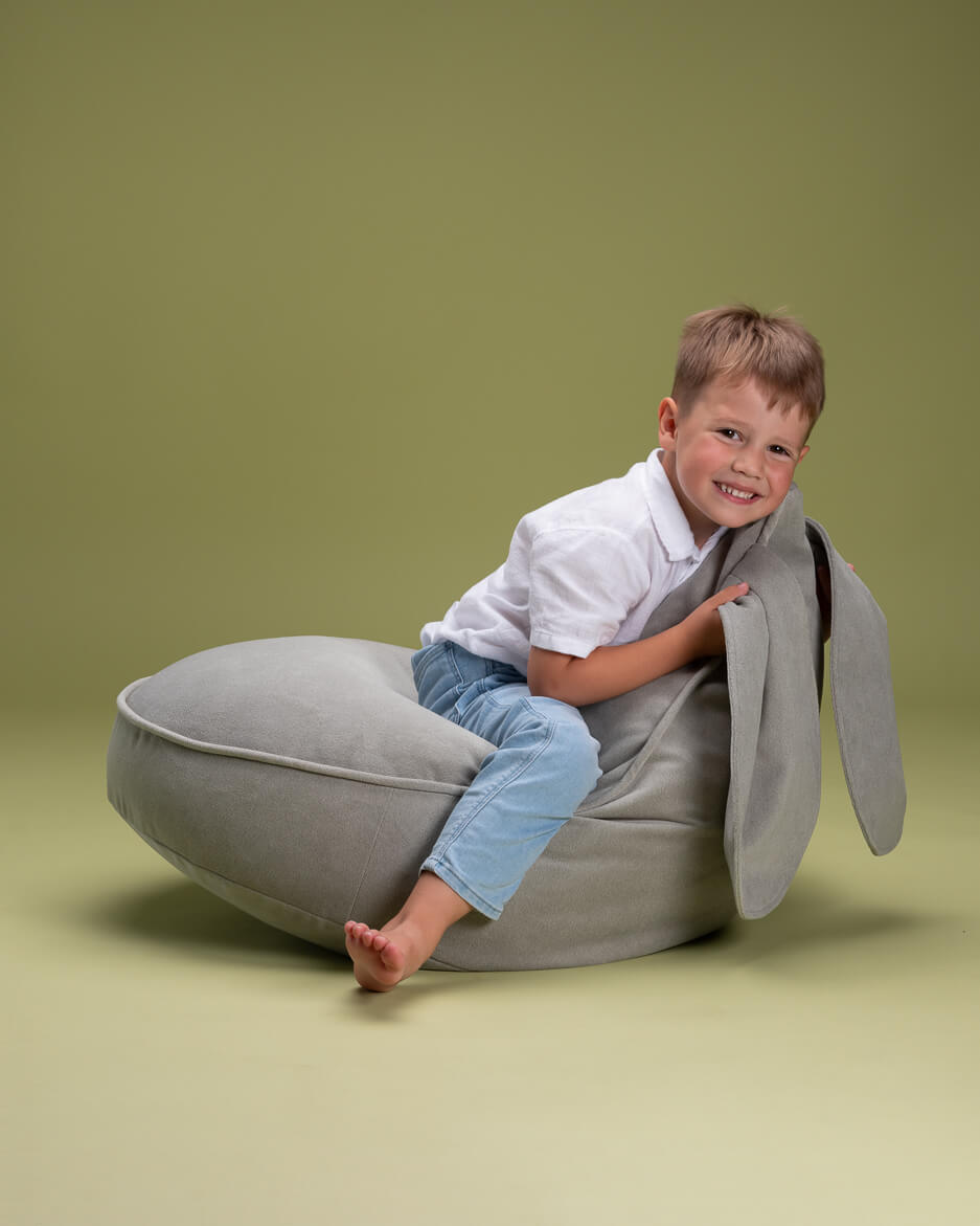 Bunny Beanbag, Misty Green