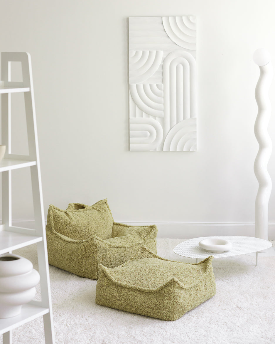 Beanbag Chair, Maycha Green