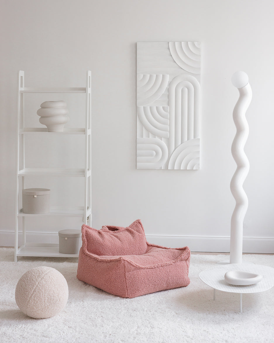 Beanbag Chair, Guava Pink