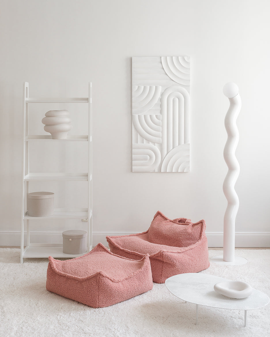 Beanbag Chair, Guava Pink