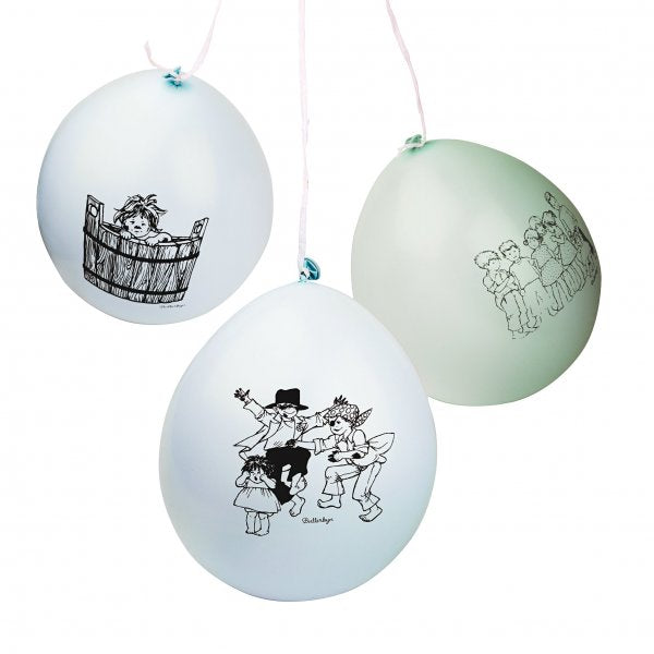 Ballonger - Bullerbyn 6-pack 30cm