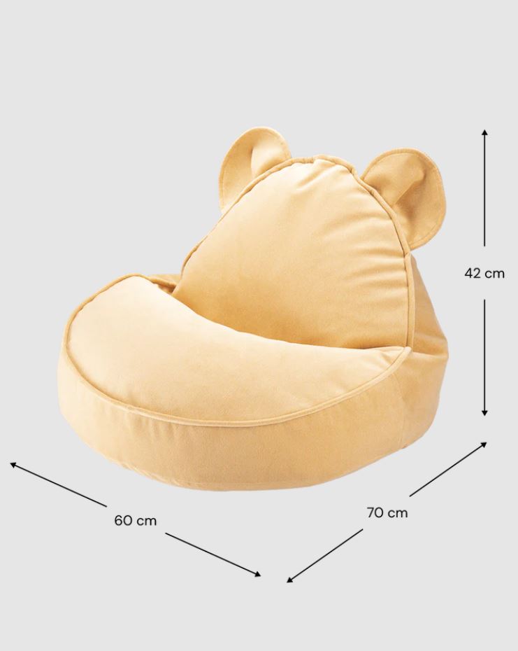 Bear Beanbag, Salted Caramel