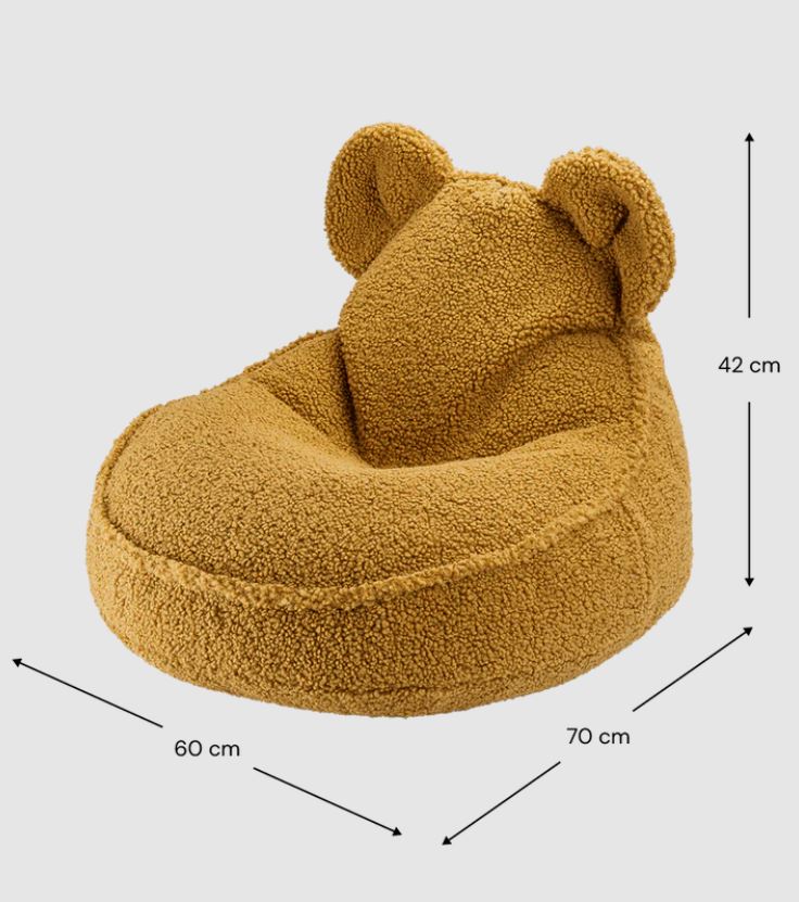 Bear Beanbag, Maple