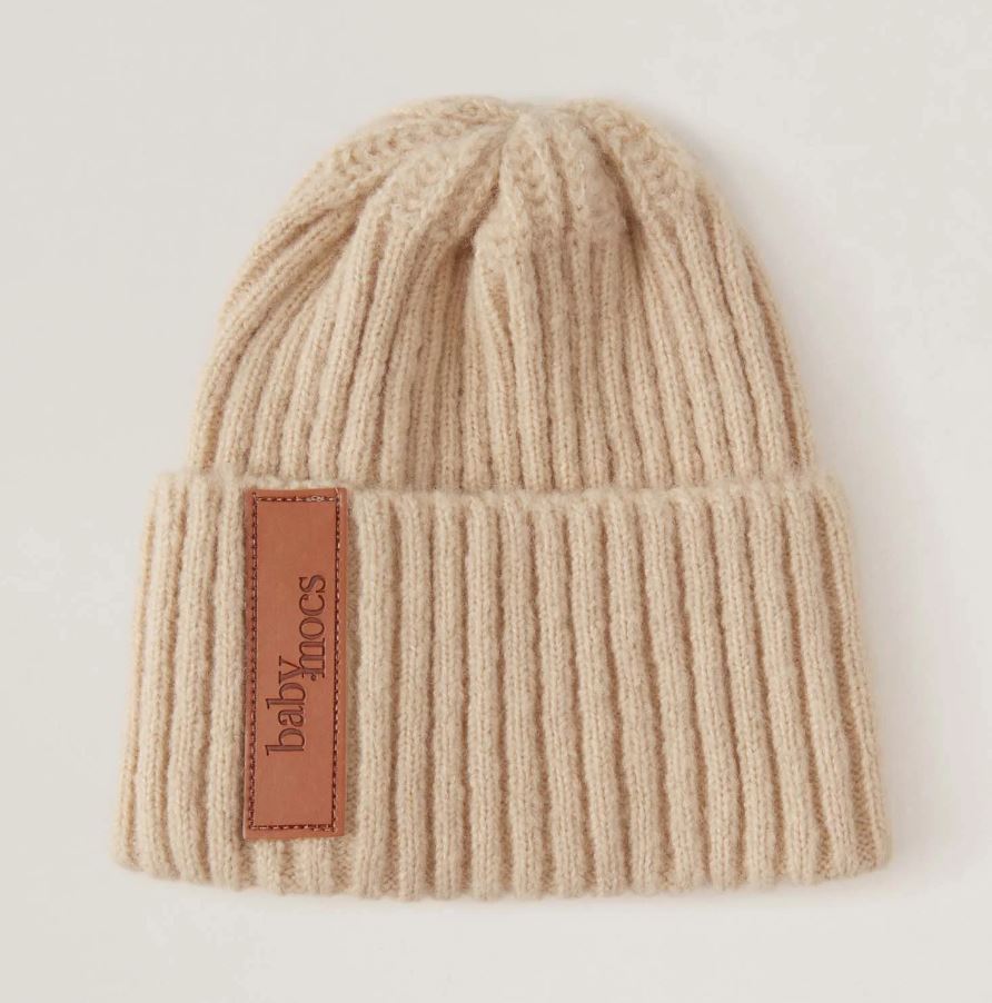 Mössa, Beige - BabyMocs