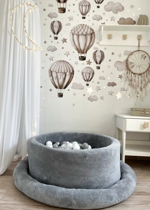 Junior Nest Plysh, Grafit